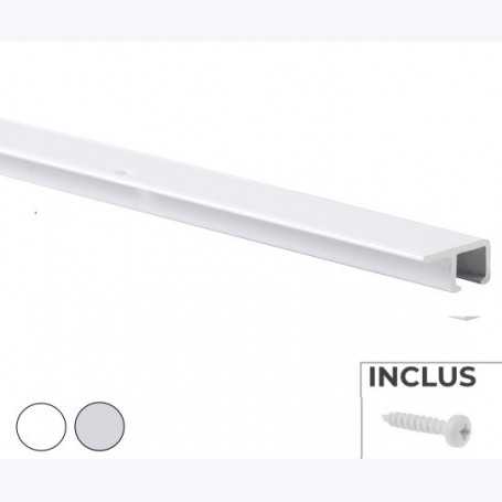 Cimaise plafond U-Rail: Rail de 200cm