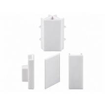Jeux de 2 bouchons OU 1 raccord d'angle (CliprailMAX)