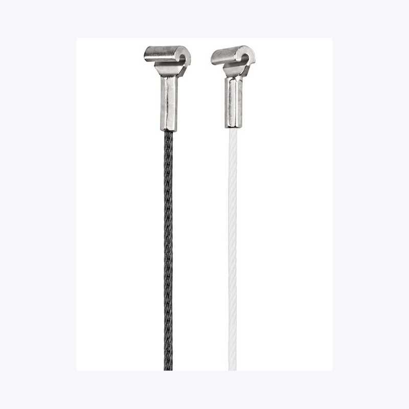Fil en Acier 200cm COBRA 20 Kg blanc ou noir Fil en Acier 200cm COBRA 20 Kg blanc ou noir